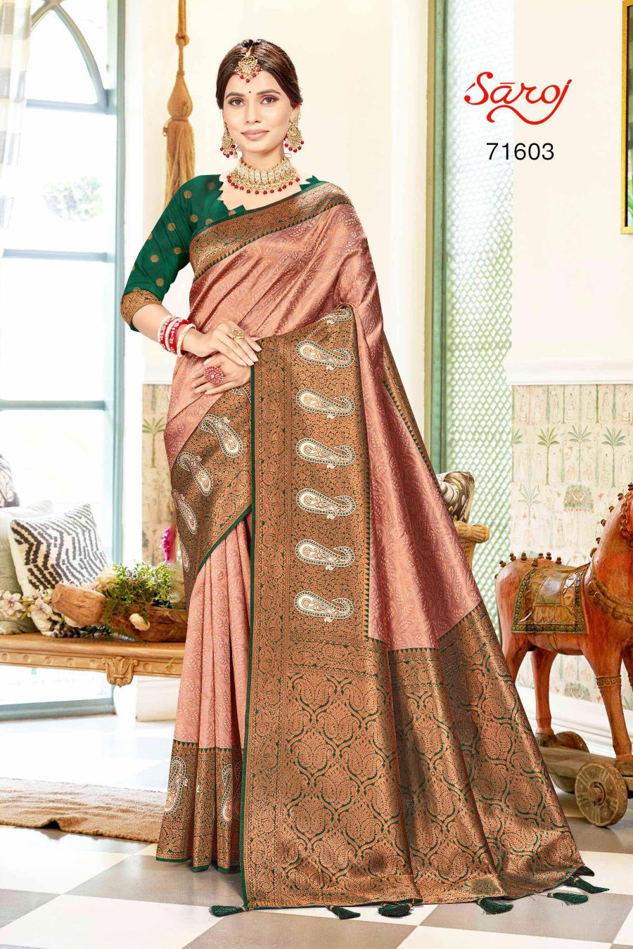 Saroj Aadrika Vol 2 Soft Silk Fancy Saree Collection
